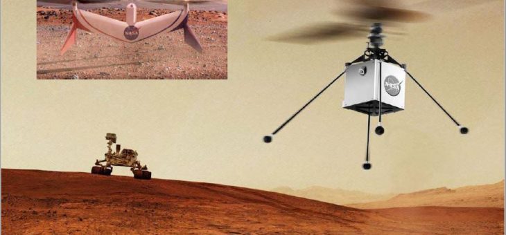 NASA, gezegenin kuşbakışı görünümünü elde etmek için Mars’a bir helikopter gönderiyor