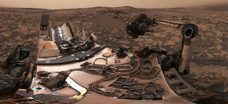 Curiosity, Mars’taki  tozlu gözyüzü altındaki gizemi araştırmaya devam ediyor